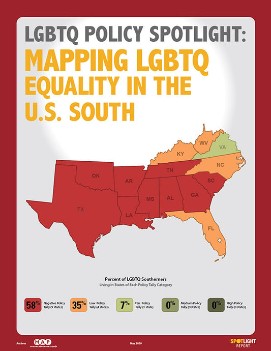 PDF 📁 LGBTQ POLICY SPOTLIGHT: MAPPING LGBTQ EQUALITY IN THE U.S. SOUTH